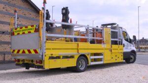 Acklea traffic management vehicle