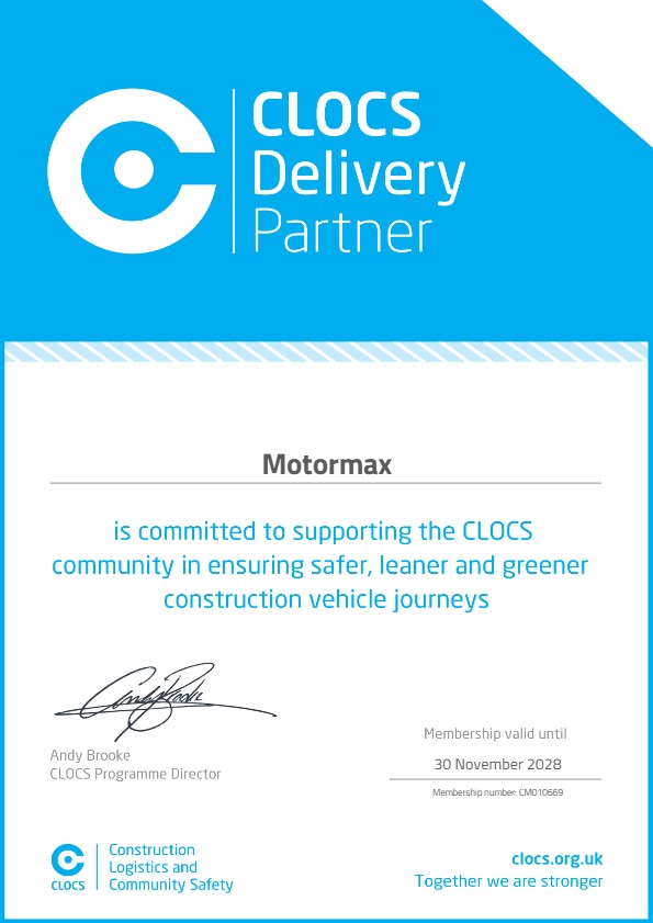 CLOCS certificate